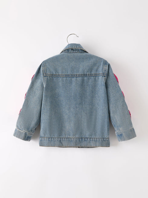 girls-autumn-denim-sequined-jacket-top Rylee-Faith-Designs-Sophia's Style-2